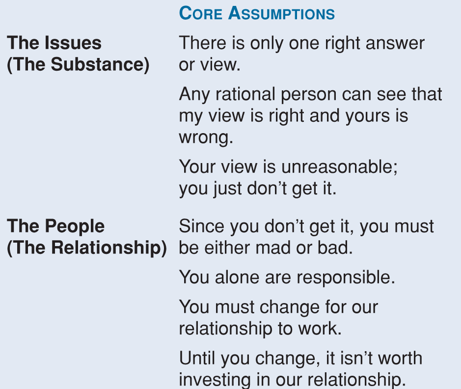 THE INDIVIDUAL PERSPECTIVE